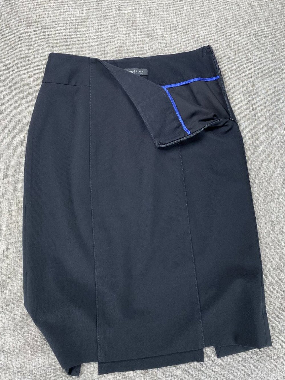 White House Black Market Pencil Skirt Women's 2 Black Office Casual - Picture 6 of 12